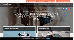 Desktop Screenshot of privatejetsdirect.co.uk